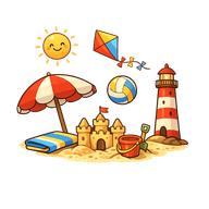 Na plaży