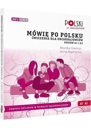 Вокладка Mówię po polsku — практыкаванні на гаварэнне для замежнікаў, A1 і A2 (Prolog)